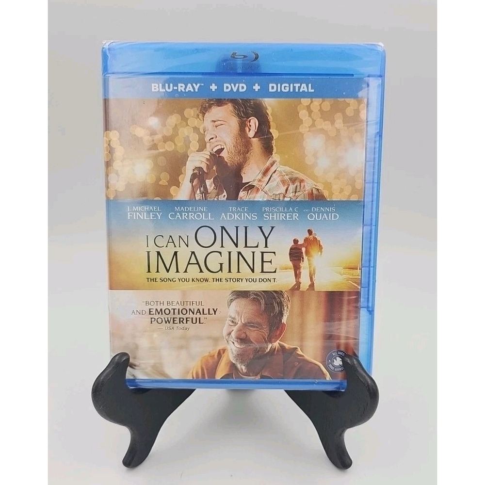 I Can Only Imagine (Blu-ray/DVD, 2018, 2-Disc Set, Includes Digital Copy)